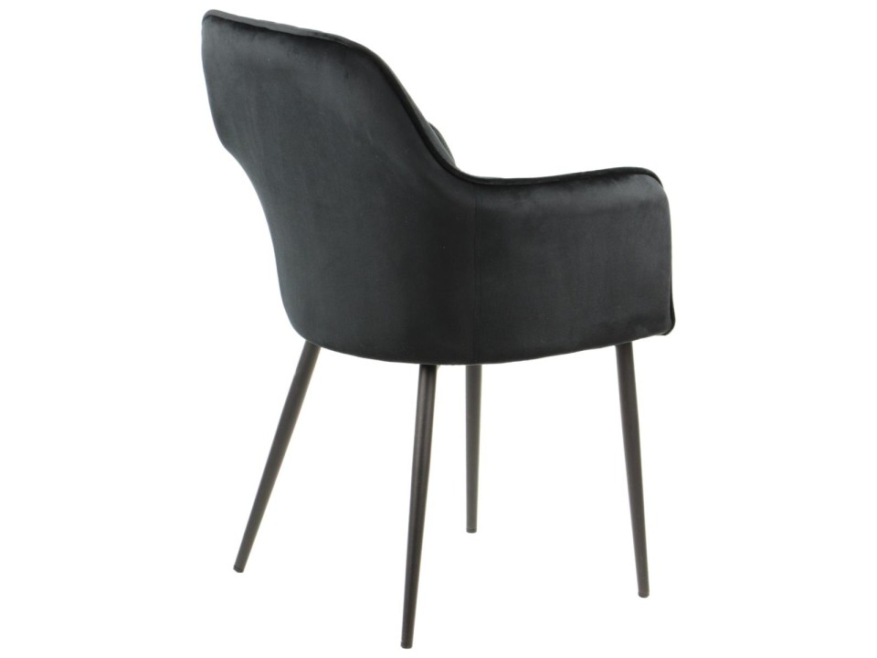 Krzesło do salonu i jadalni CN-9020 czarny Stema