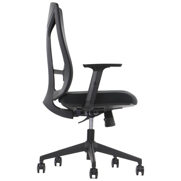 Krzesło obrotowe HAGER czarny Stema