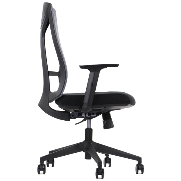 Krzesło obrotowe HAGER szary Stema