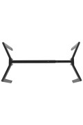 Stelaż ławy lub stolika NY-L01 czarny, h=42 cm Stema