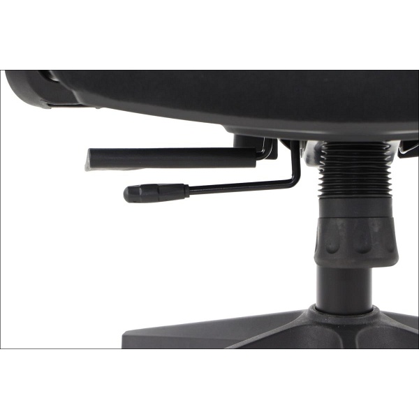 Krzesło obrotowe TONO czarny podstawa chromowana Stema