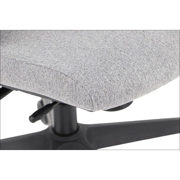 Krzesło obrotowe TONO szary podstawa chromowana Stema