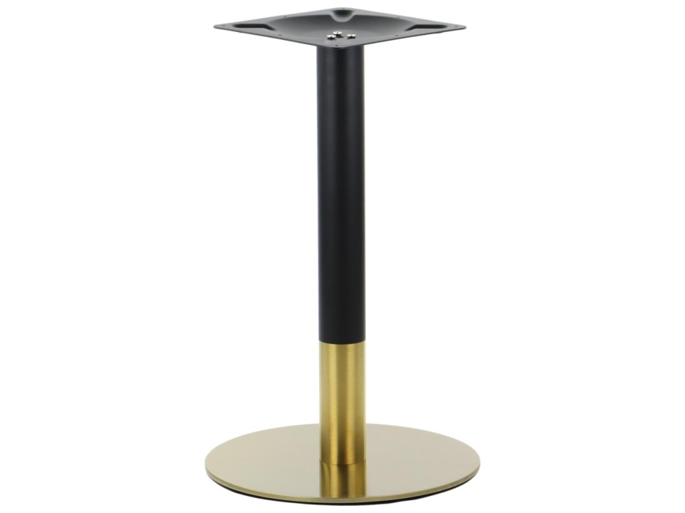Podstawa stolika ze stali nierdzewnej SH-3001-5/GB   złoto/czarny Stema