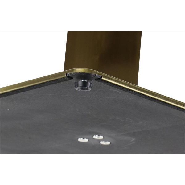 Podstawa stolika ze stali nierdzewnej SH-3002-5/G  złoto Stema