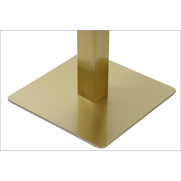 Podstawa stolika ze stali nierdzewnej SH-3002-5/G  złoto Stema