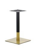 Podstawa stolika ze stali nierdzewnej SH-3002-5/GB złoto/czarny Stema