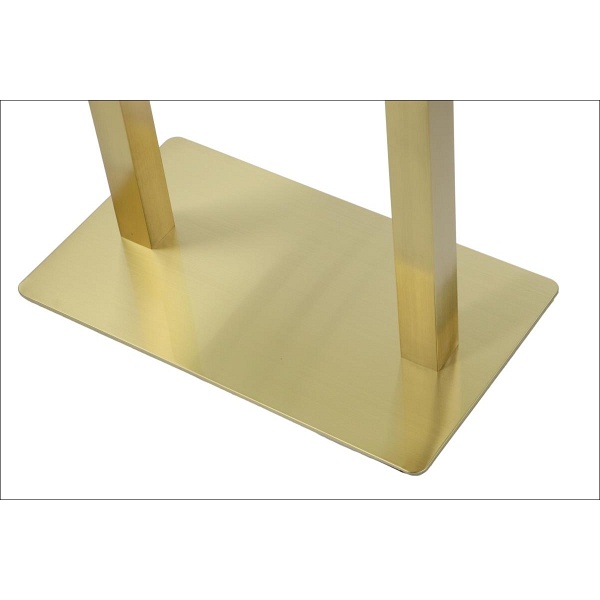 Podstawa stolika ze stali nierdzewnej SH-3003-1/G złoto Stema