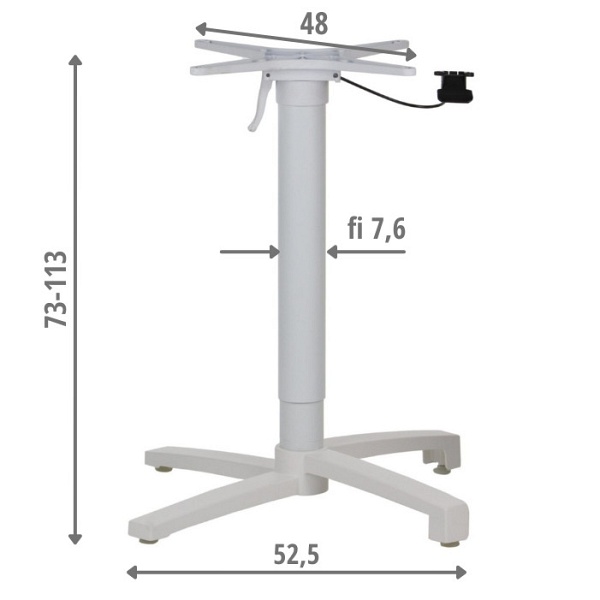 SH-C06/W regulowana wysokość Stema