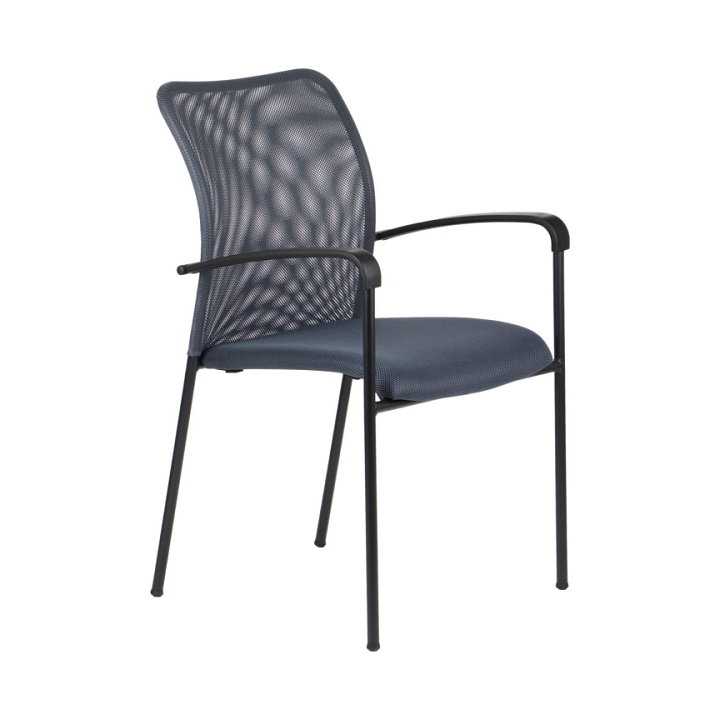 Krzesło stacjonarne HN-7501/BK SZARY Stema