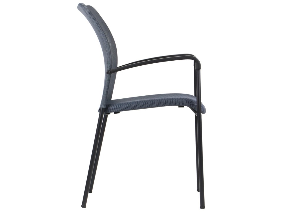 Krzesło stacjonarne HN-7501/BK SZARY Stema