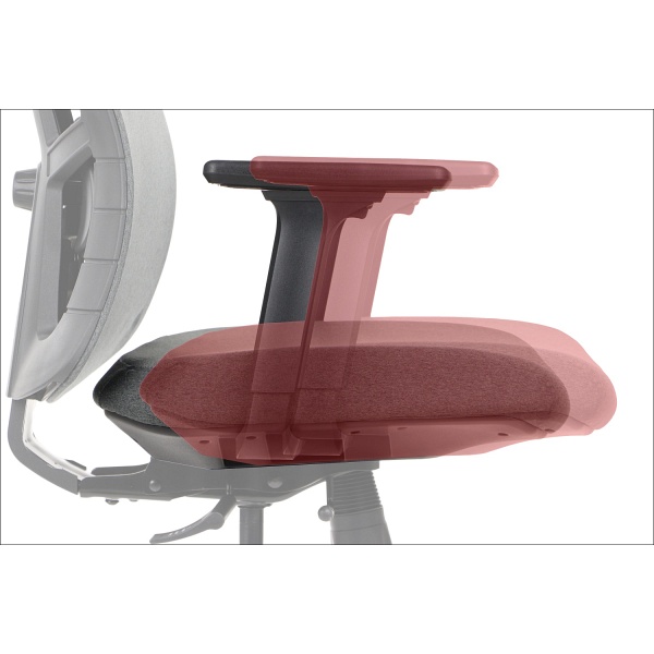 Krzesło obrotowe AKCENT/F grafit podstawa chromowana Stema