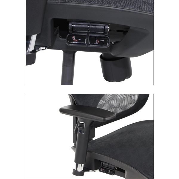 Fotel ErgoNew S1 siedzisko siatkowe Stema