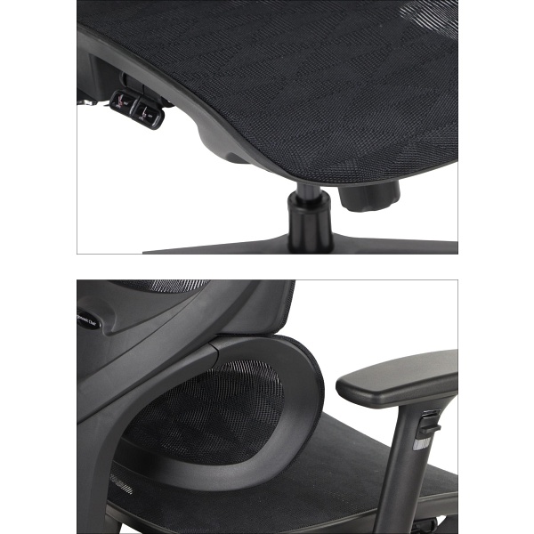 Fotel ErgoNew S1 siedzisko siatkowe Stema