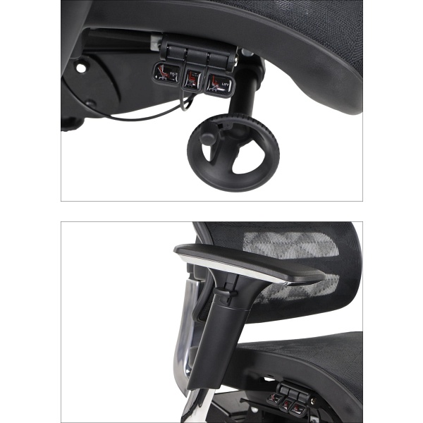 Fotel ErgoNew S7 siedzisko siatkowe Stema