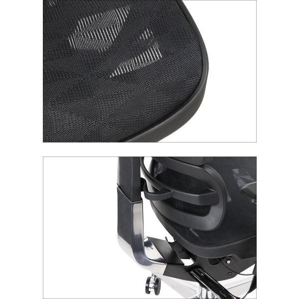 Fotel ErgoNew S7 siedzisko siatkowe Stema