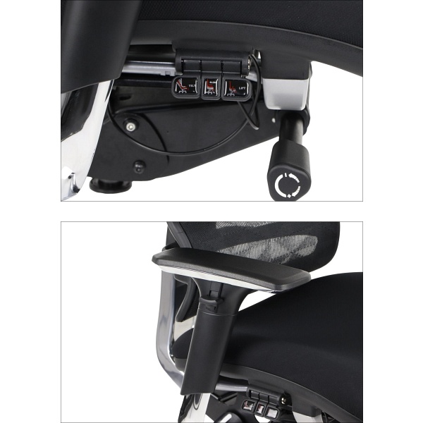 Fotel ErgoNew S7 siedzisko tkaninowe Stema