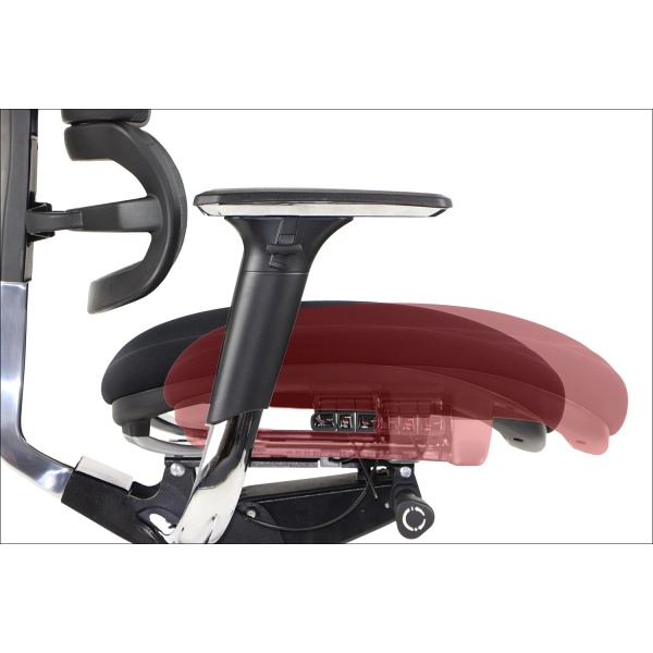 Fotel ErgoNew S7 siedzisko tkaninowe Stema