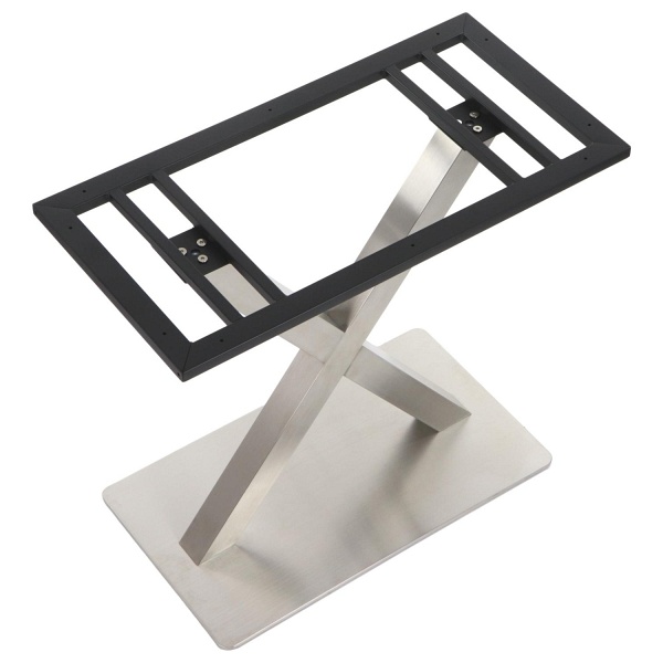 Podstawa stolika ze stali nierdzewnej SH-3007-1/S Stema