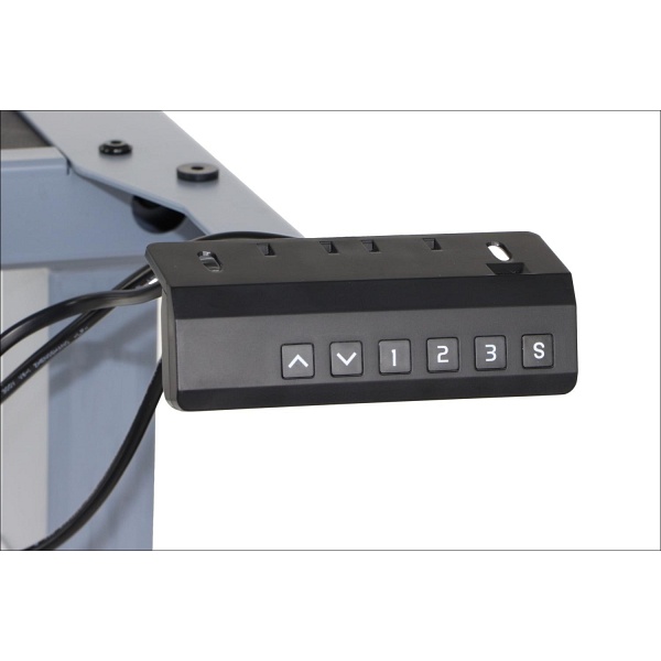 Stelaż biurka i stołu PRATO 04-2T/A SZARY Stema