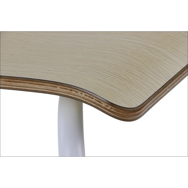 Krzesło  WERDI A biały/naturalny Stema