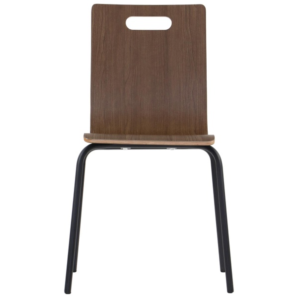 Krzesło  WERDI A czarny/orzech Stema