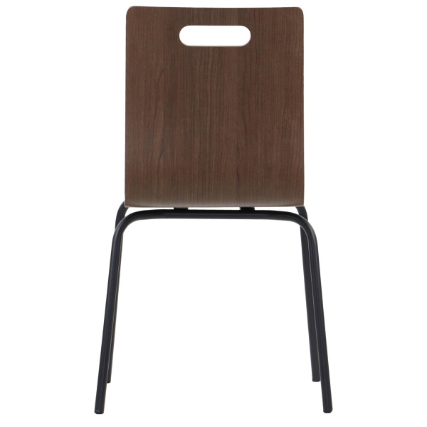 Krzesło  WERDI A czarny/orzech Stema