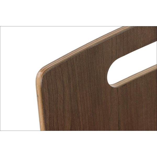 Krzesło  WERDI A czarny/orzech Stema