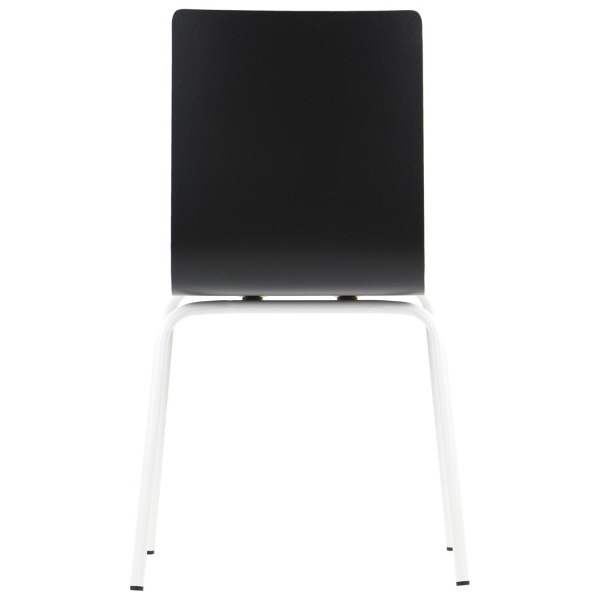 Krzesło  WERDI B biały/czarny Stema