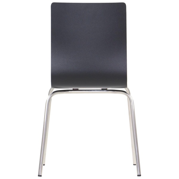 Krzesło  WERDI B stal nierdzewna/czarny Stema