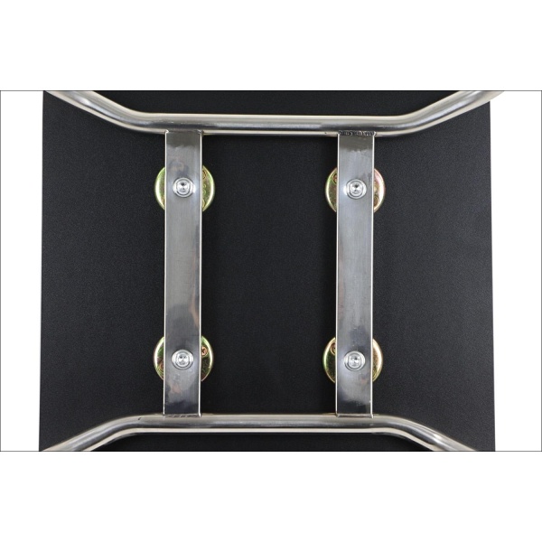 Krzesło  WERDI B stal nierdzewna/czarny Stema