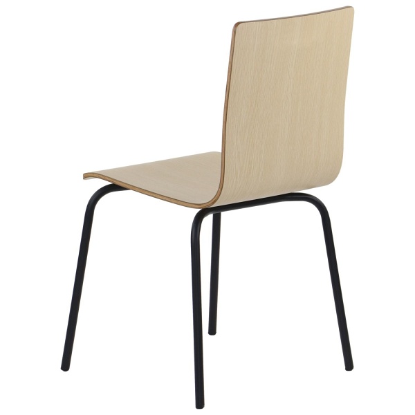 Krzesło  WERDI B czarny/naturalny Stema