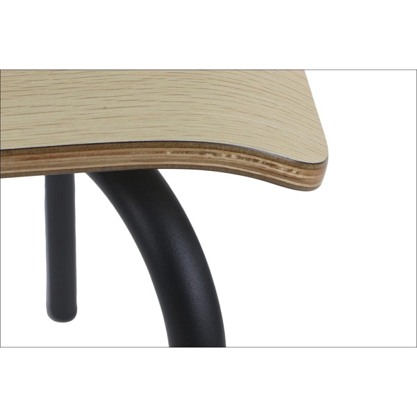 Krzesło  WERDI B czarny/naturalny Stema