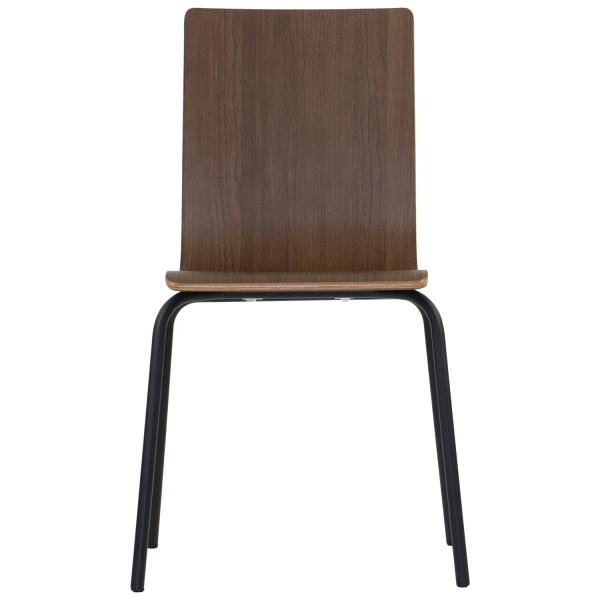 Krzesło  WERDI B czarny/ciemny orzech Stema