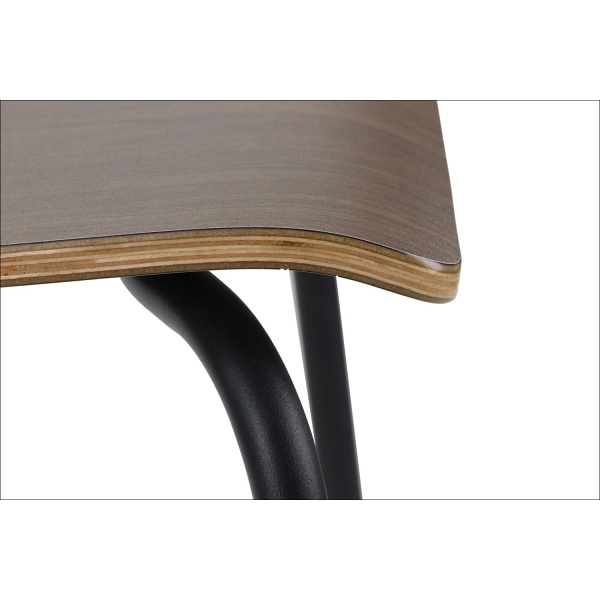 Krzesło  WERDI B czarny/ciemny orzech Stema