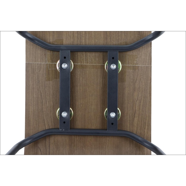 Krzesło  WERDI B czarny/ciemny orzech Stema