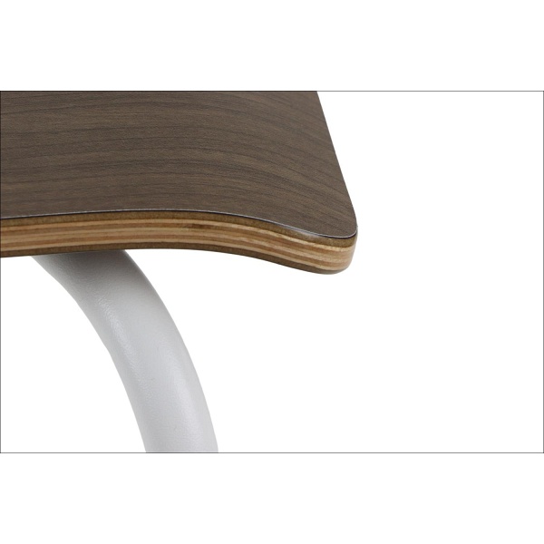 Krzesło  WERDI B biały/ciemny orzech Stema