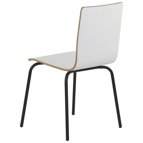 Krzesło  WERDI B czarny/biały Stema