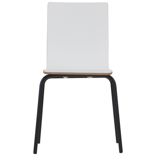 Krzesło  WERDI B czarny/biały Stema