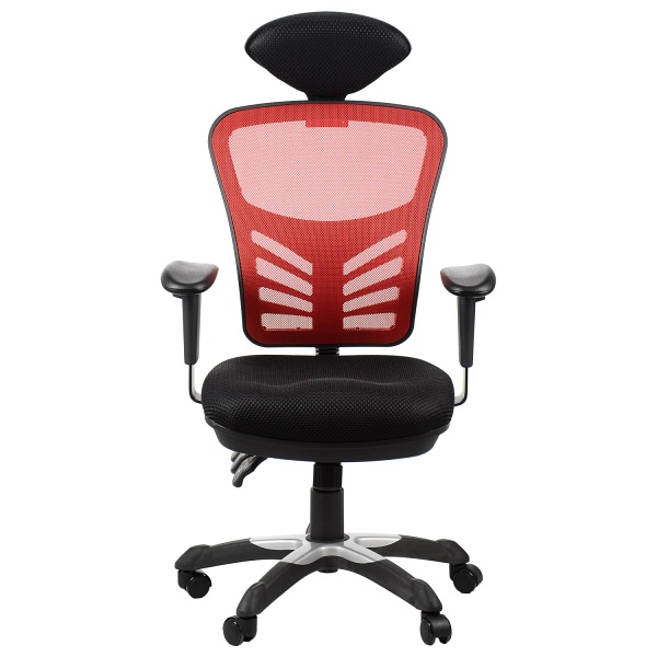 Fotel biurowy HG-0001H czerwony Stema