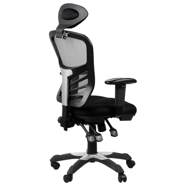 Fotel biurowy HG-0001H szary Stema