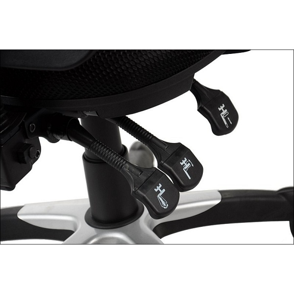 Fotel biurowy HG-0001H szary Stema