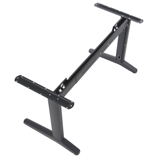 Stelaż metalowy biurka z rozsuwaną belką STL-01, kolor czarny - Stema