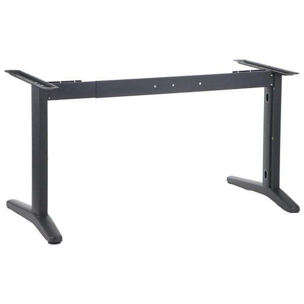 Stelaż metalowy biurka z rozsuwaną belką STL-01, kolor czarny - Stema