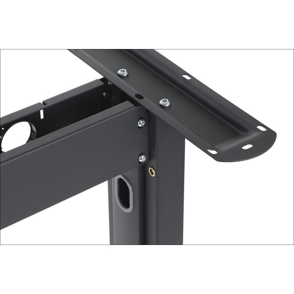 Stelaż metalowy biurka z rozsuwaną belką STL-01, kolor czarny - Stema