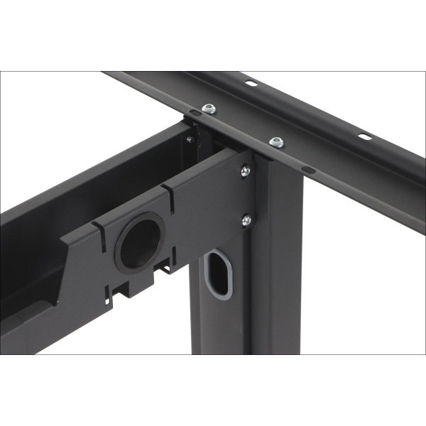 Stelaż metalowy biurka z rozsuwaną belką STL-01, kolor czarny - Stema