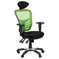 Fotel biurowy HG-0001H zielony Stema