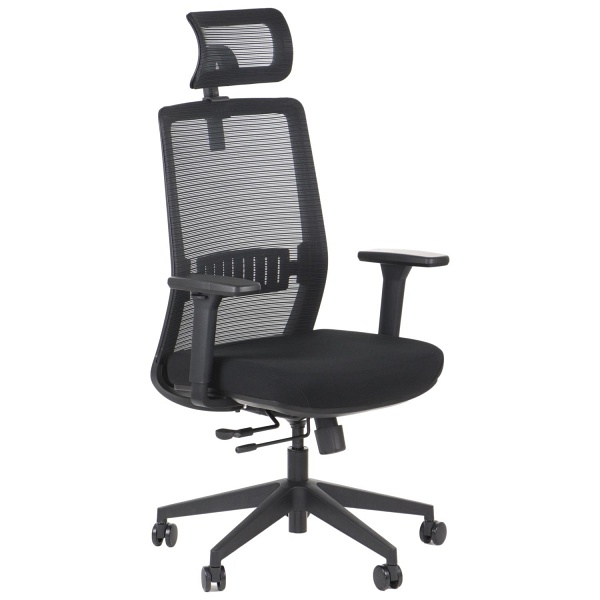 Krzesło obrotowe CUTLER czarny Stema