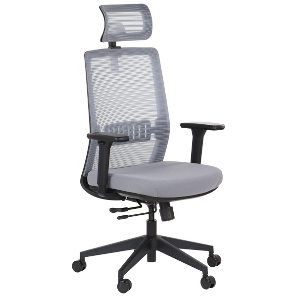 Krzesło obrotowe CUTLER szary Stema