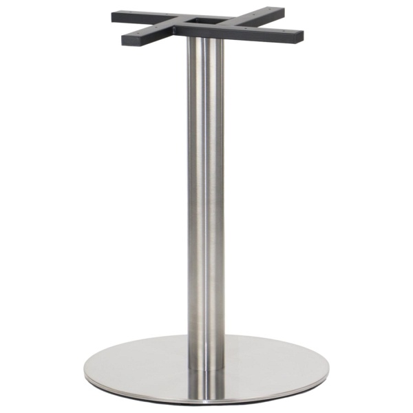 Podstawa stolika ze stali nierdzewnej SH-3001-6/S szczotkowana Stema