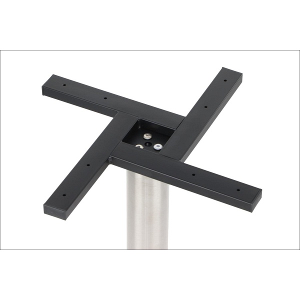 Podstawa stolika ze stali nierdzewnej SH-3001-6/S szczotkowana Stema